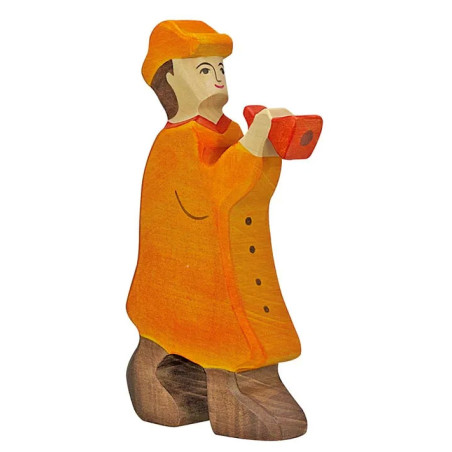 Berger avec flûte - Jouet à l'ancienne - Disponible sur Soul Rebel E-Shop