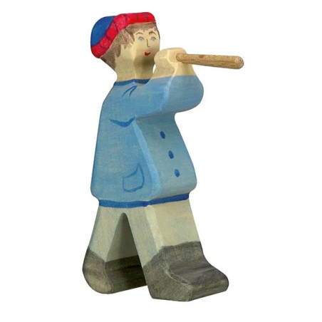 Berger avec flûte 2 - Jouet à l'ancienne - Disponible sur Soul Rebel E-Shop