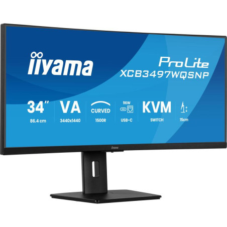 Écrans plats de PC - iiyama - XCB3497WQSNP-B1 | Soul Rebel E-Shop