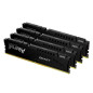 Modules de mémoire - Kingston Technology - 128 Go 5600 MT/s DDR5 CL40 DIMM (Kits de 4) FURY Beast Black XMP