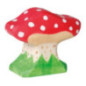 pièce 1 Champignon, petit - jouet à l'ancienne