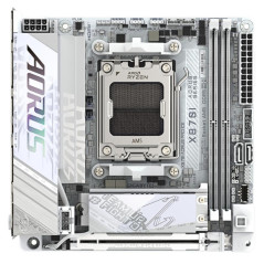 Cartes mères - GIGABYTE - X870I AORUS PRO ICE Carte mère - Compatible avec les processeurs AMD Ryzen série 9000, VRM 8+2+1 phase