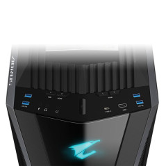 Unités centrales - GIGABYTE - AORUS C700 GLASS Boîtier PC – Grand tour, prend en charge jusqu'à E-ATX & radiateurs de 420 mm, 5 