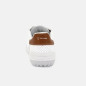 Low safety shoes - Joppa - Unisex - EN ISO 20345 - S1P SRC - White/cognac
