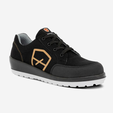 CHAUSSURES DE SECURITE BASSES PARADE BETTIE NOIR/ MIEL EN ISO 20345 : 2011 S1P SRC