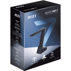 Cartes et adaptateurs d'interfaces - MSI - BE6500 WiFi7 USB Stick - Dongle | Soul Rebel E-Shop