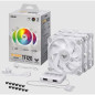 Systèmes de refroidissement d’ordinateur - ASUS - TUF GAMING TF120 ARGB WHITE EDITION 3IN1