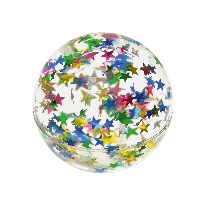 Display de 16 Balles rebondissantes étoiles - jouet à l'ancienne