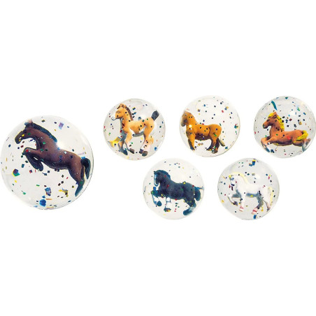 Balles rebondissantes chevaux - Jouet à l'ancienne - Disponible sur Soul Rebel E-Shop