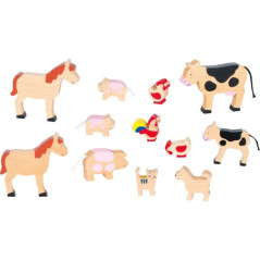 Animaux de la ferme - Jouet à l'ancienne - Disponible sur Soul Rebel E-Shop