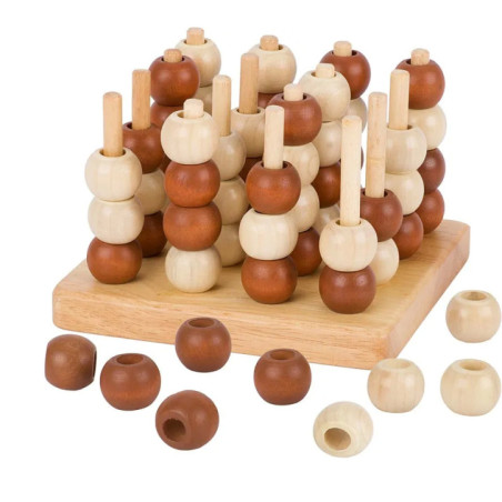 Tic Tac Toe en 3-D - Jouet à l'ancienne - Disponible sur Soul Rebel E-Shop