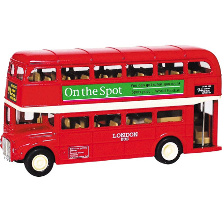 London Bus en métal