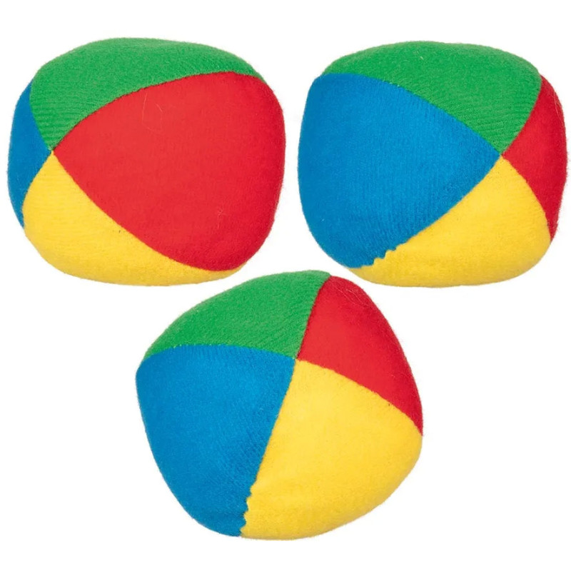 Set de 12 Balle de jonglage - jouet à l'ancienne