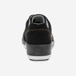 Bettie Women's Low Safety Shoes - EN ISO 20345 - S1P SRC - Black/Honey