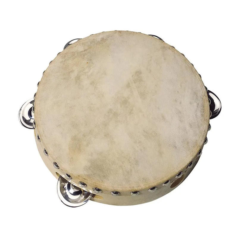 pièce 1 Tambourin avec 5 clochettes - jouet à l'ancienne