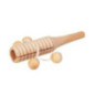 pièce 1 Bloc de percussion avec 4 boules - jouet à l'ancienne
