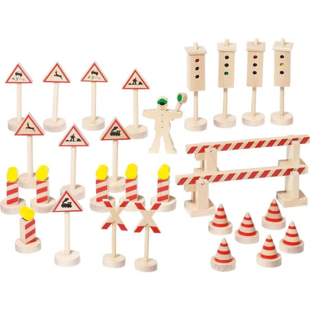 Assortiment de panneaux de signalisation II - Jouet à l'ancienne - Disponible sur Soul Rebel E-Shop