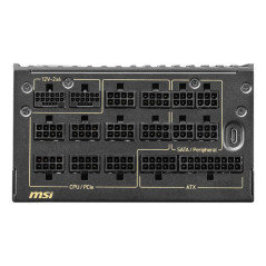 Unités d'alimentation d'énergie - MSI - Ai1600T PCIE5 | Soul Rebel E-Shop