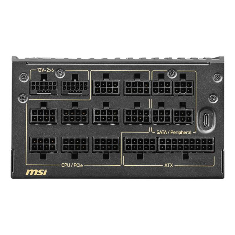 Unités d'alimentation d'énergie - MSI - Ai1600T PCIE5