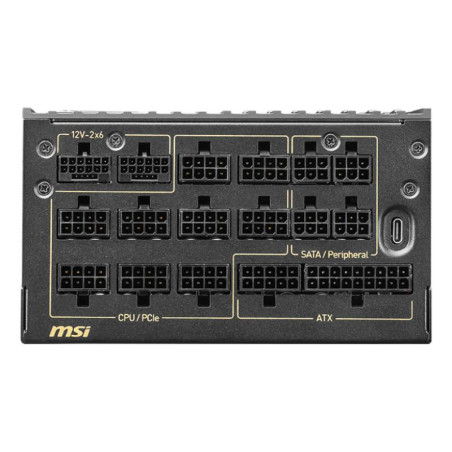 Unités d'alimentation d'énergie - MSI - Ai1600T PCIE5 | Soul Rebel E-Shop
