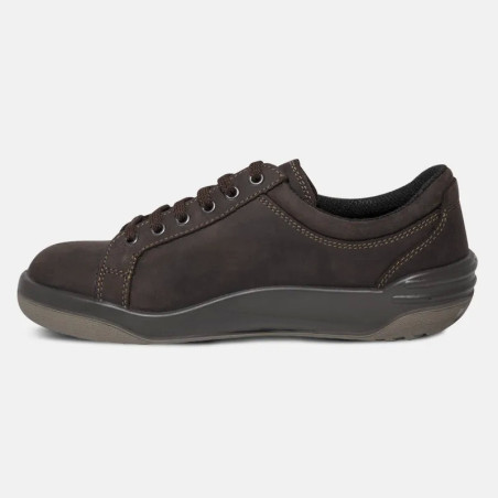 Chaussures de securite basses - Juna - Mixte - EN ISO 20345 - S3 SRC - Marron