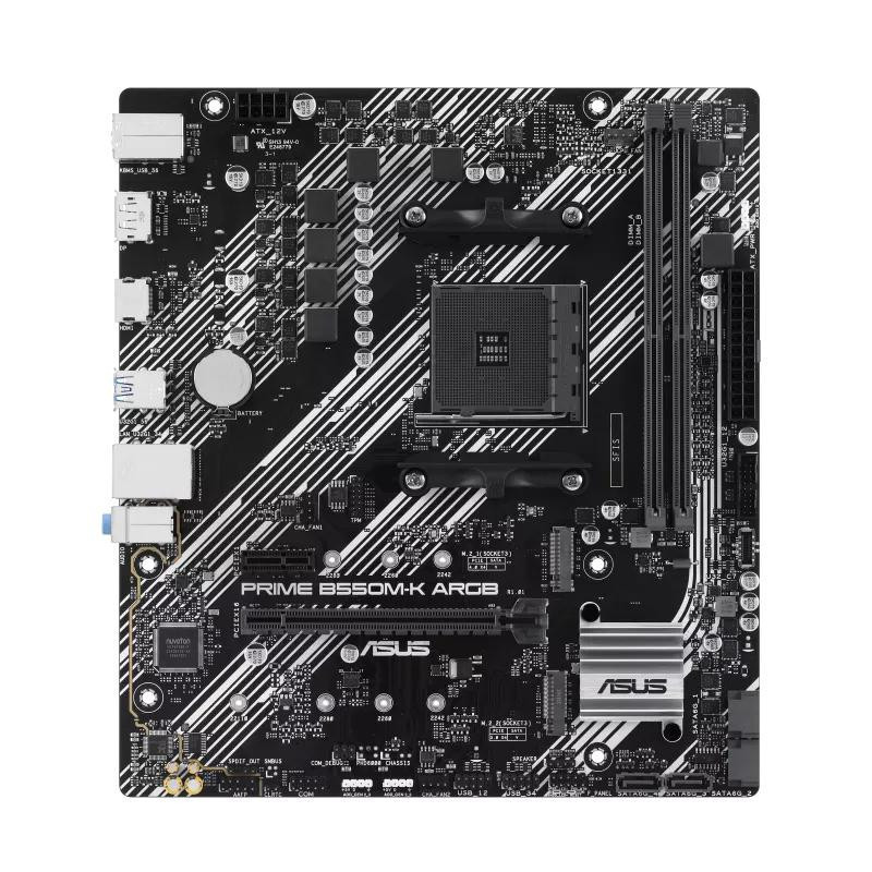 Cartes mères - ASUS - PRIME B550M-K ARGB