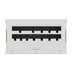 Unités d'alimentation d'énergie - GIGABYTE - AORUS ELITE P1000W ICE Alimentation - PCIe 5.0, 80 PLUS Platinum, Conception entièr