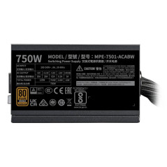 COOLER MASTER MWE 750W V3 ATX 3.1 - 80+ BRONZE - 750 WATTS