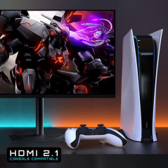 Écrans plats de PC - GIGABYTE - MO32U 31,5" Moniteur Gaming OLED 4K UHD - 3840 x 2160, 165Hz, 0.03ms, 250 cd/m², Display HDR Tru