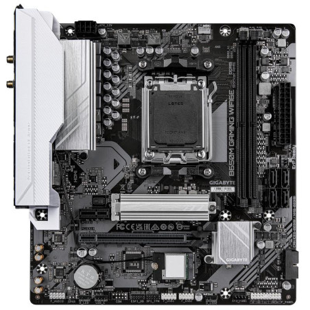 Cartes mères - GIGABYTE - B650M GAMING WIFI6E Carte Mère - Processeurs AMD Ryzen Série 9000, VRM 5+2+2 phases, jusqu'à 6400 MHz