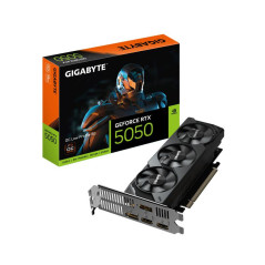 Cartes graphiques - GIGABYTE - GeForce RTX 5050 OC Low Profile 8G Carte Graphique - 8GB GDDR6, 128bit, PCI-E 5.0, 2587MHz Fréque