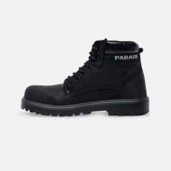 Kansas Men's High Safety Shoes - EN ISO 20345 - S3 SRC - Black