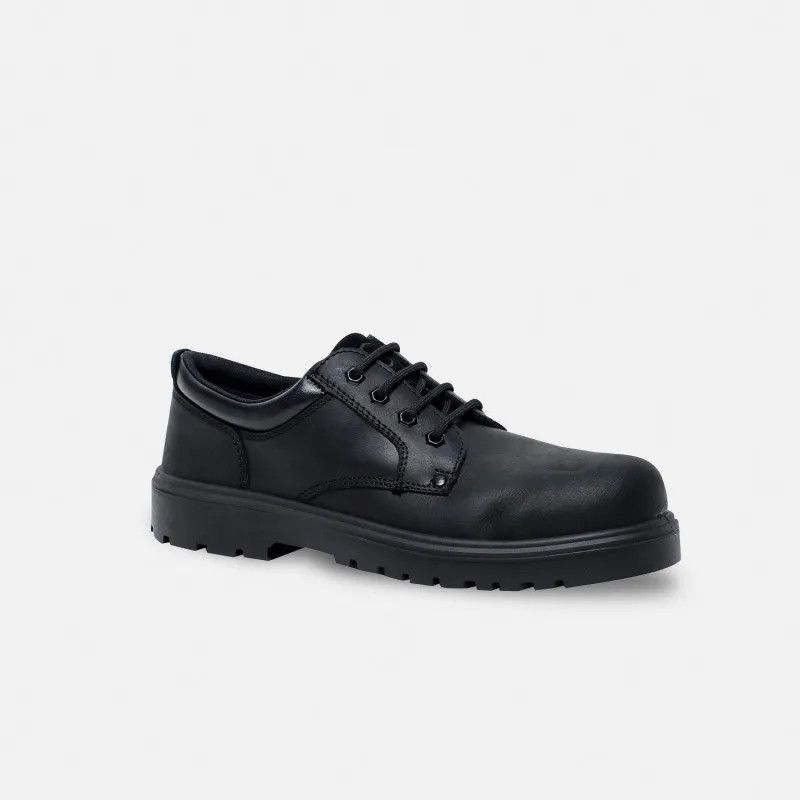Kent Men's Low Safety Shoes - EN ISO 20345 - S3 SRC - Black