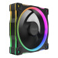 Systèmes de refroidissement d’ordinateur - ASUS - Prime MR120 Fan ARGB Black 3in1