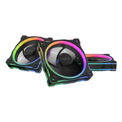 Systèmes de refroidissement d’ordinateur - ASUS - Prime MR120 Fan ARGB Reverse Black 3in1 | Soul Rebel E-Shop