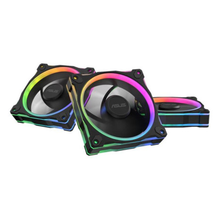 Systèmes de refroidissement d’ordinateur - ASUS - Prime MR120 Fan ARGB Reverse Black 3in1 | Soul Rebel E-Shop