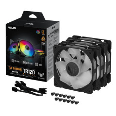 Systèmes de refroidissement d’ordinateur - ASUS - TUF Gaming TR120 ARGB Reverse Fan - Triple Pack | Soul Rebel E-Shop