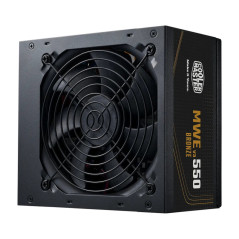 COOLER MASTER MWE 550W  V3  ATX 3.1 - 80+ BRONZE - 550 WATTS