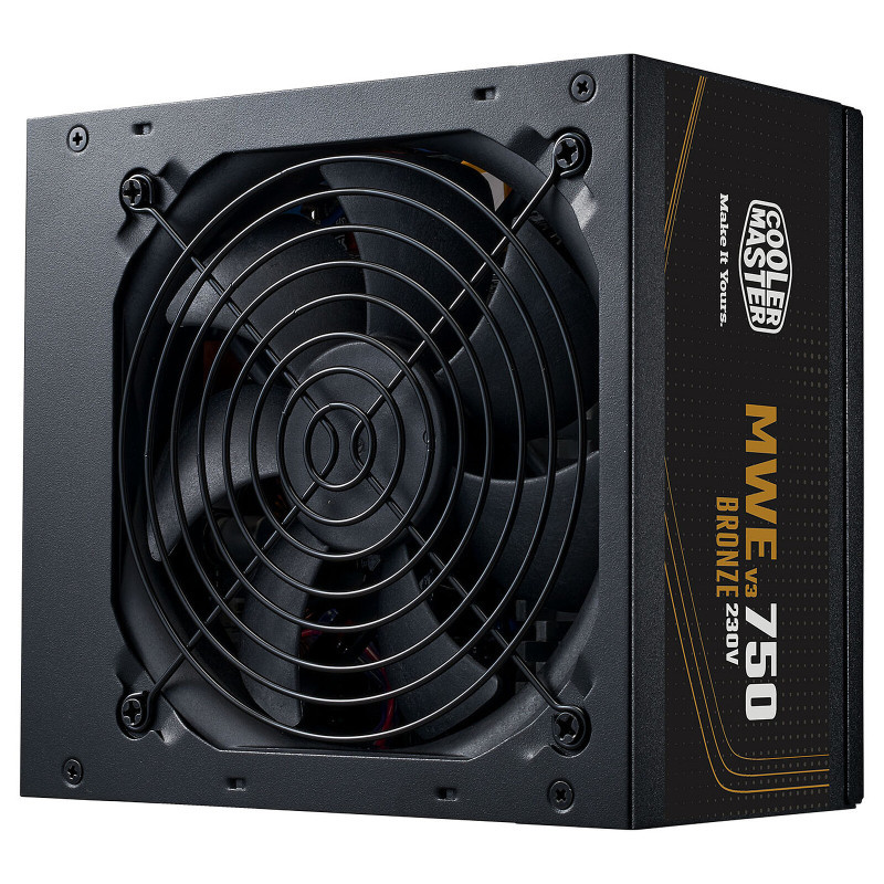 COOLER MASTER MWE 750W V3 ATX 3.1 - 80+ BRONZE - 750 WATTS