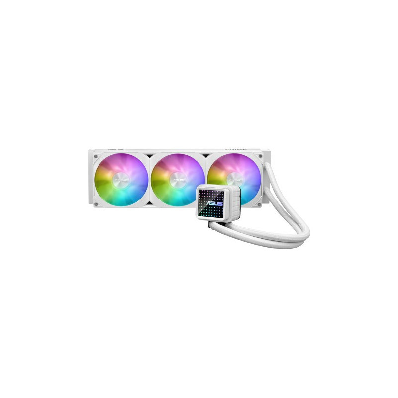 Systèmes de refroidissement d’ordinateur - ASUS - TUF Gaming LC III 360 ARGB LCD White Edition