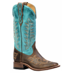 BO-4307-1C - Bottes américaines - Large bout carré - Femme | Soul Rebel E-Shop