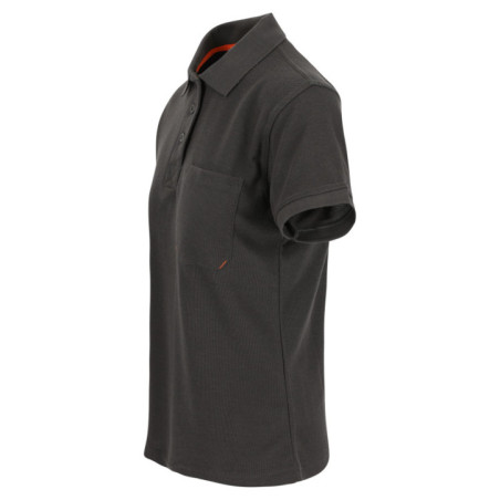 Freya polo manches courtes femmes - Gris