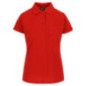 Freya polo manches courtes femmes - Rouge