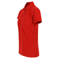 Freya polo manches courtes femmes - Rouge