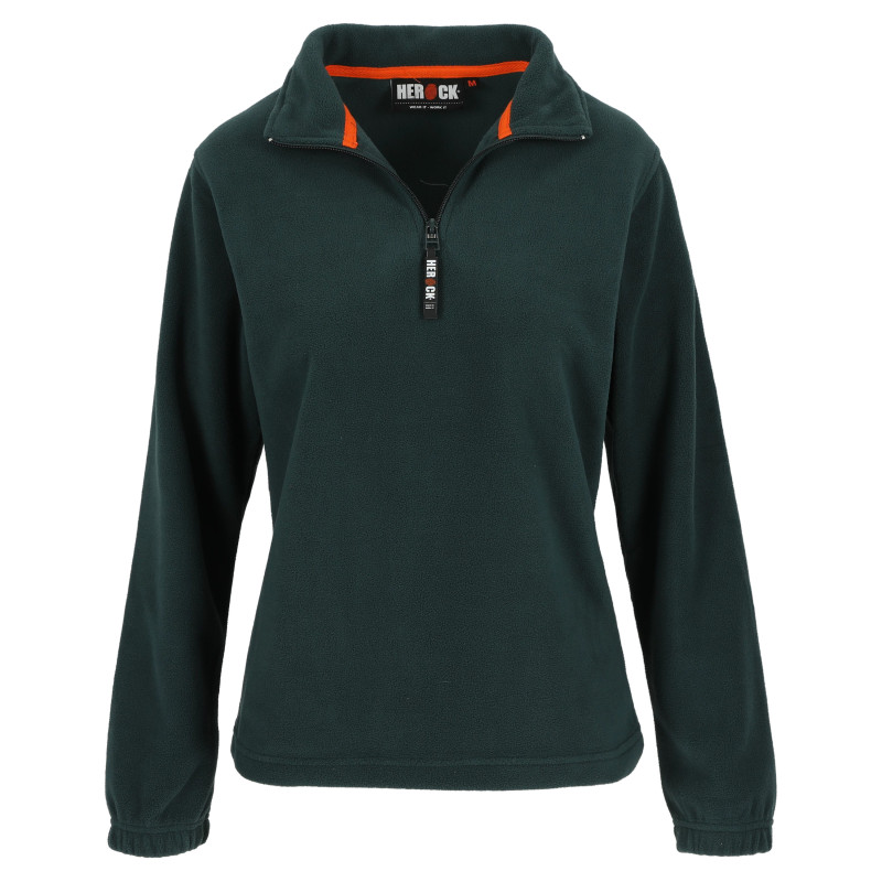 Aurora fleece sweater femmes - Vert
