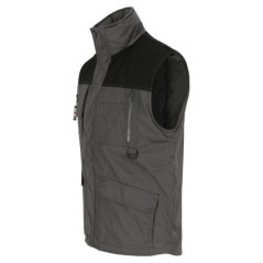 Donar gilet - Gris/Noir