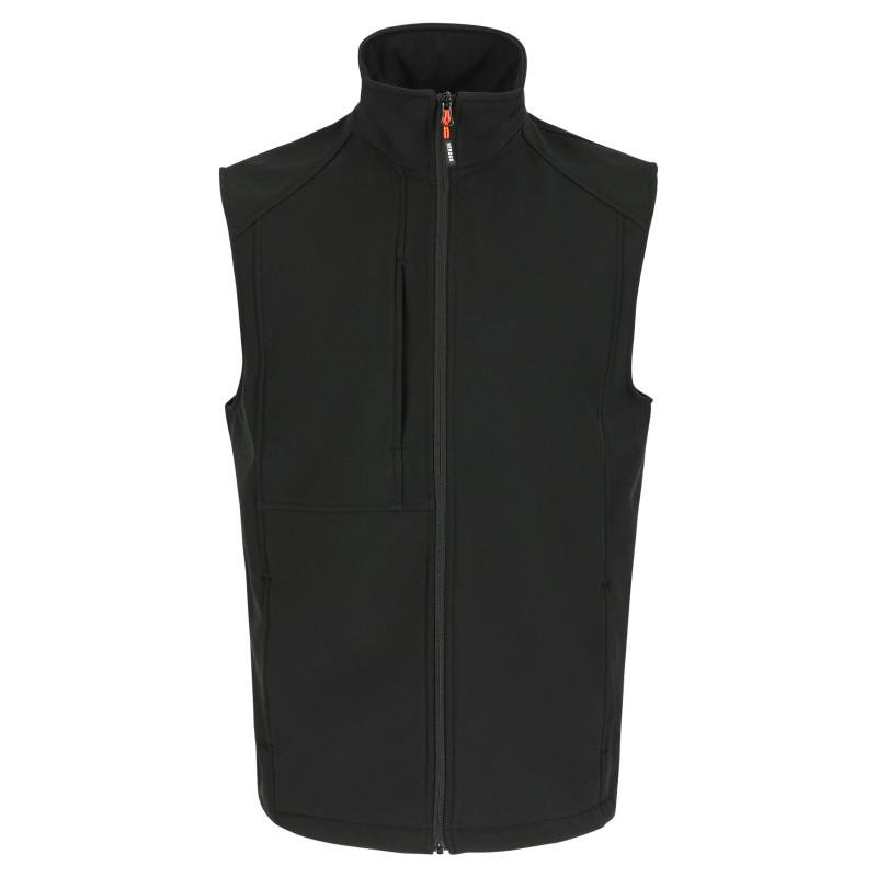 Malus softshell gilet - Noir