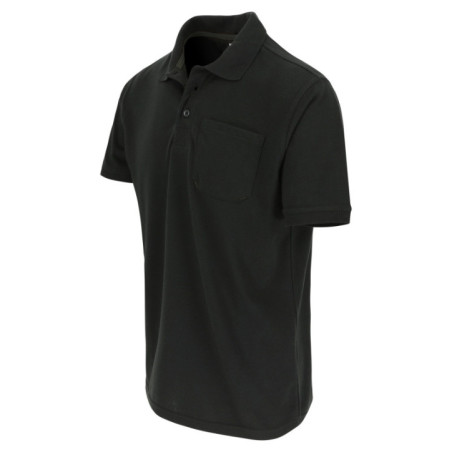 Leo polo manches courtes - Noir
