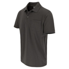 Leo polo manches courtes - Gris