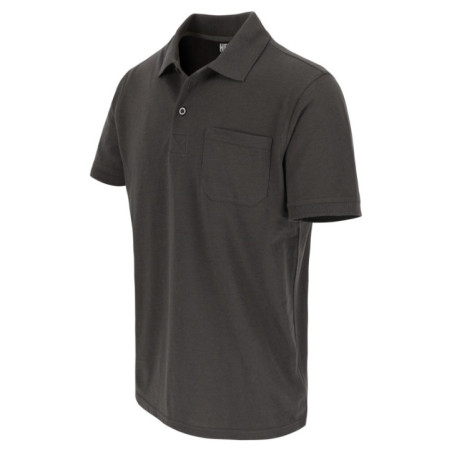 Leo polo manches courtes - Gris